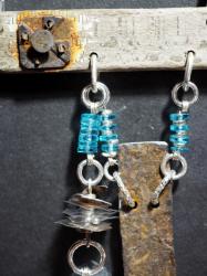 Tragbare Kunst Fisch im Wasser